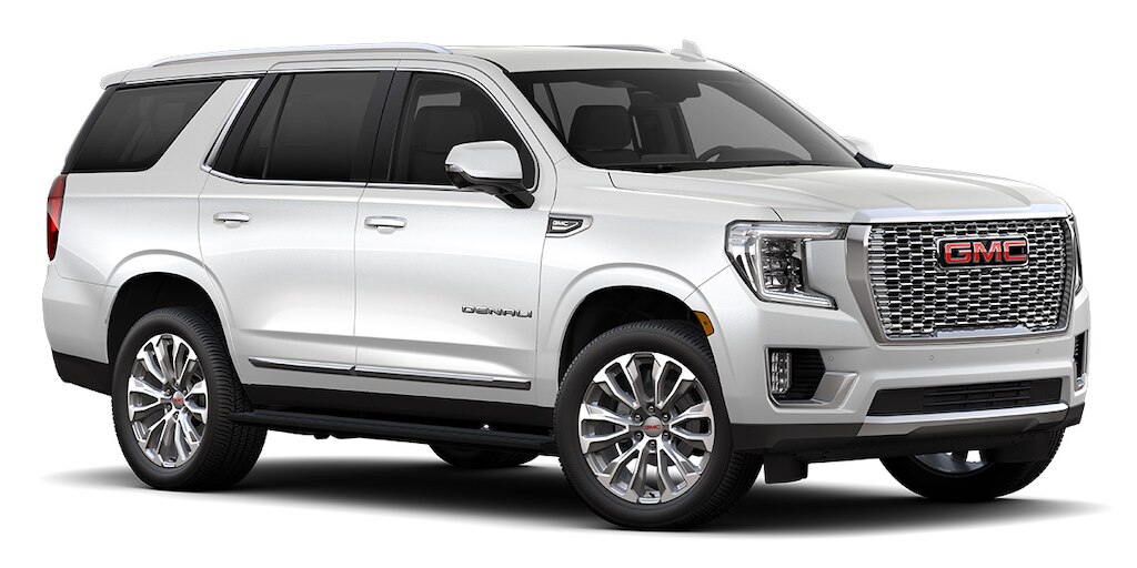 Yukon Denali 2021 en color blanco platino
